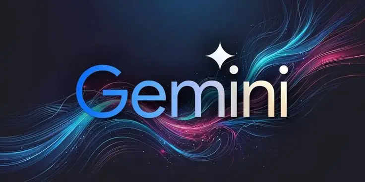 Google Gemini AI interface displayed on a computer screen showing advanced artificial intelligence assistant capabilities